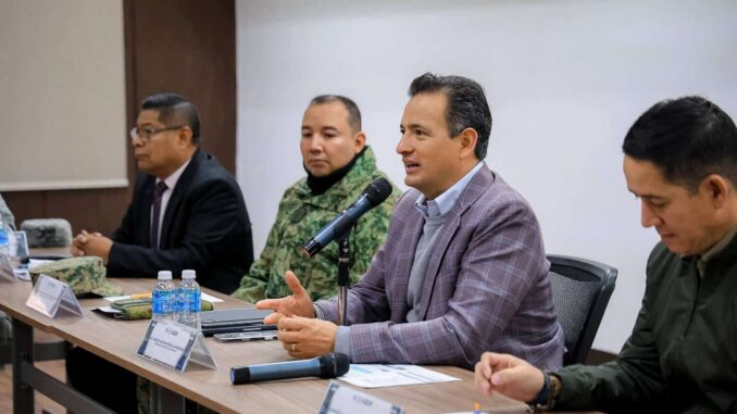 Encabeza Marco Bonilla primera mesa de seguridad regional del año