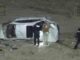Volcadura en el periférico R. Almada deja un lesionado y cuantiosos daños materiales