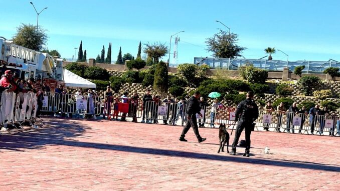 Exhibición en El Palomar acerca a la ciudadanía al trabajo de la Policía Municipal