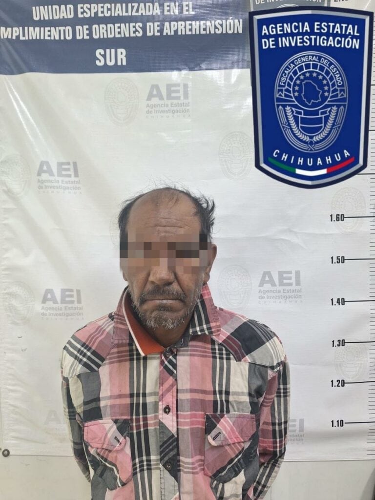 Detiene AEI a probable responsable de violencia familiar en la ciudad de parral