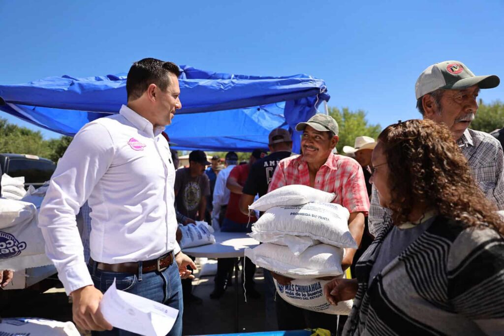 Estado distribuye más de 2 mil toneladas de grano en la Sierra Tarahumara durante 2025