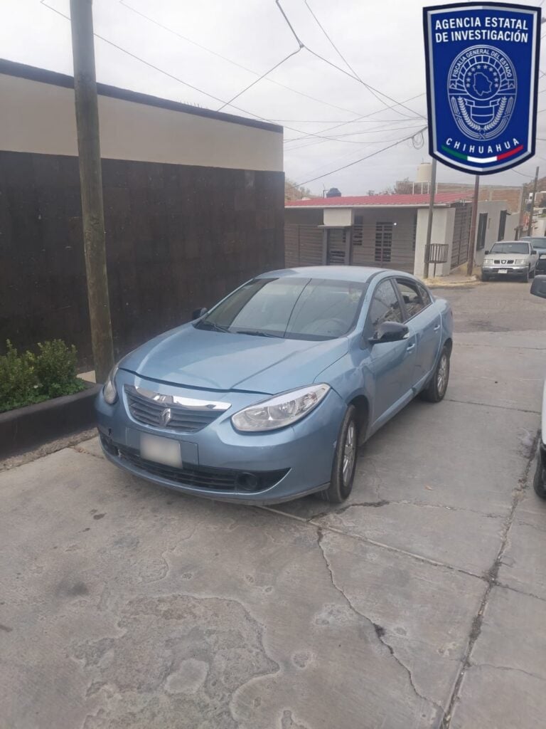 Recupera AEI vehículo robado en el municipio de Parral