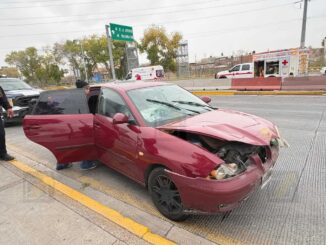 Choque deja a una mujer lesionada en Cantera y Río de Janeiro