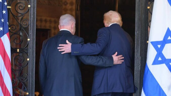Trump dice que sin Netanyahu Israel «tal vez ya no existiría»