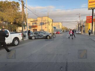 Fuerte choque deja dos personas lesionadas en la 12a y Mariano Jiménez
