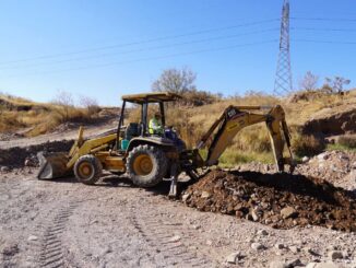 Fortalece Municipio puente vehicular de Sierra Azul afectado por las lluvias