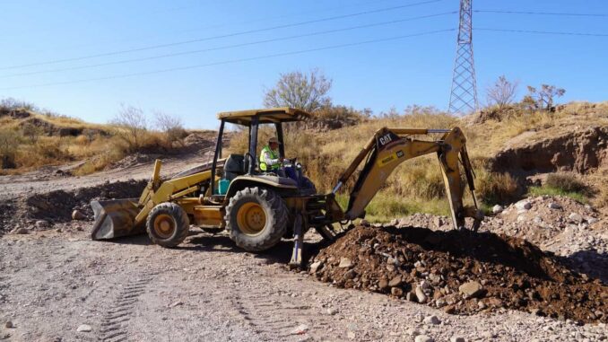 Fortalece Municipio puente vehicular de Sierra Azul afectado por las lluvias
