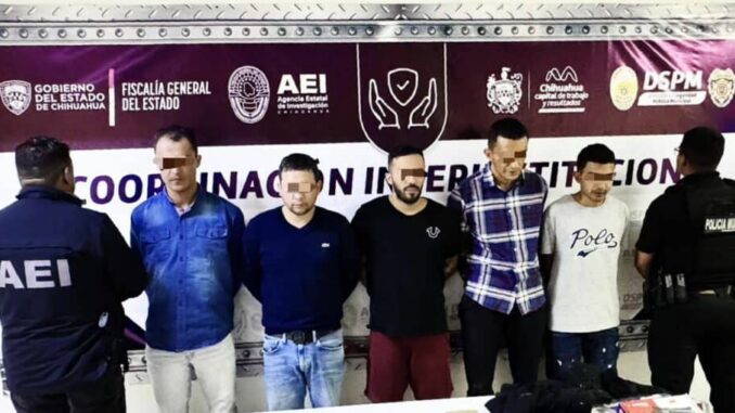 Detenidos y puestos a disposición de un Juez, cinco imputados por robo y secuestro exprés
