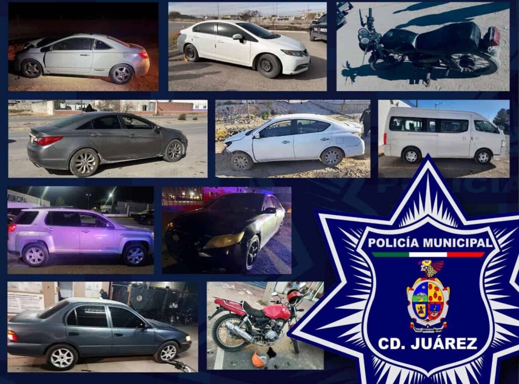 Recuperan 12 vehículos robados tras operativo especial