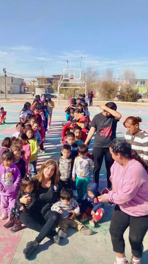 Llevó la diputada María Antonieta alegría y bienestar a los niños de Senderos de San Isidro