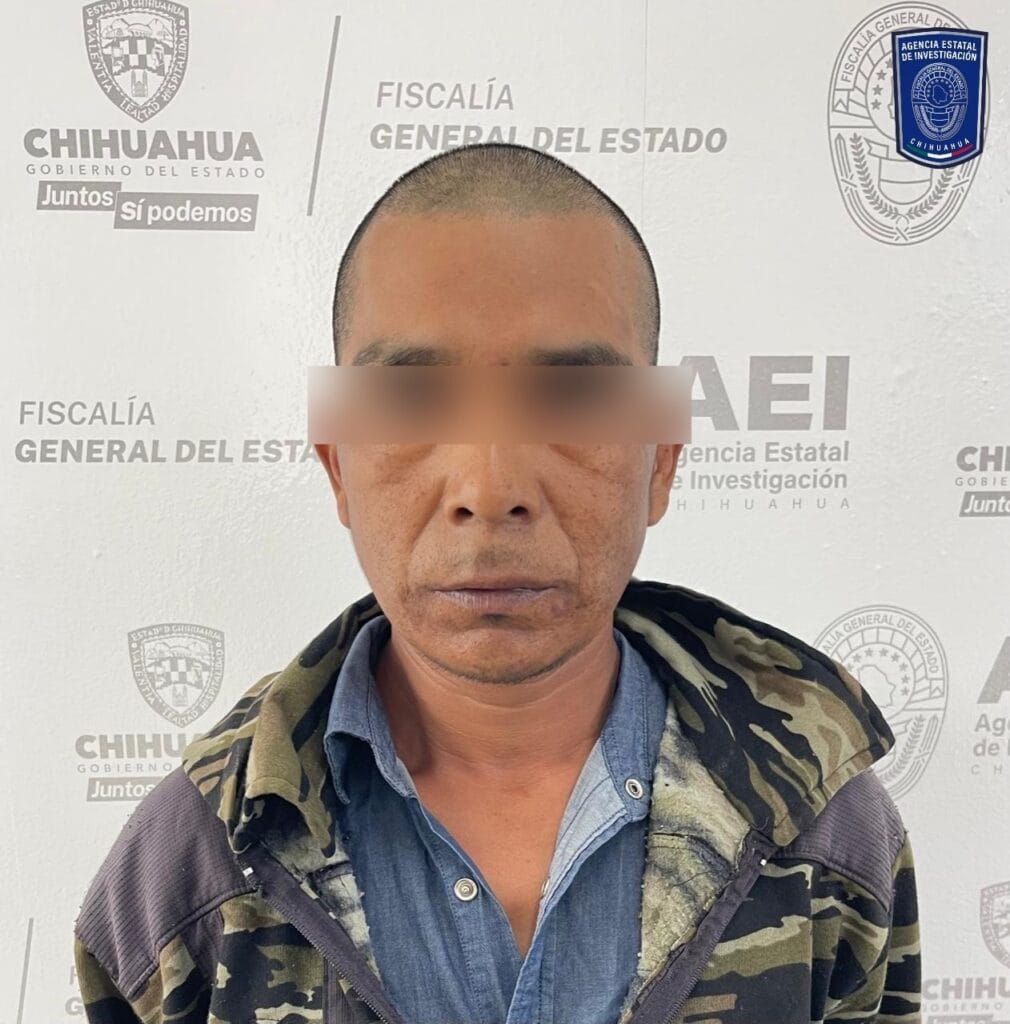 Capturan en Guachochi a presunto responsable de homicidio, violación agravada y violencia familiar