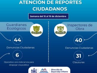 Atienden Guardianes Ecológicos del Municipio más de 200 reportes e inspecciones en una semana