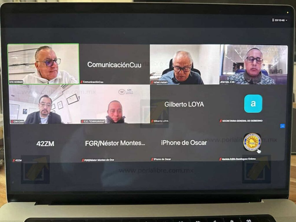 Supervisan autoridades resultados de seguridad en el estado en Mesa Estatal de Construcción de Paz