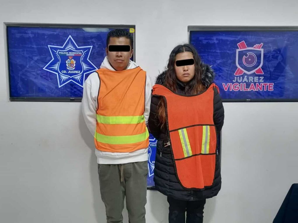 Detienen a pareja, traían un feto en una caja