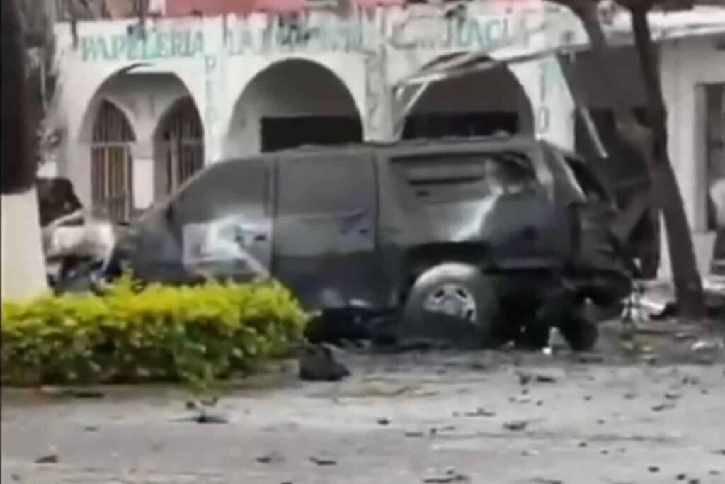 Fiscalía de Michoacán confirma que bomba en el vehículo de Coahuayana fue activada a distancia