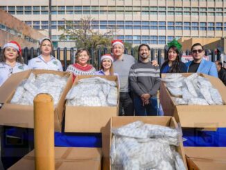 Acompaña Marco Bonilla a familias del Hospital Morelos con entrega de comida y juguetes