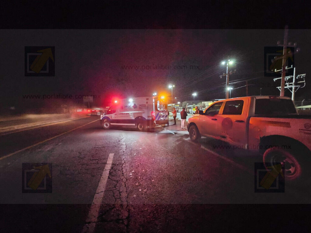 Vehículo fantasma cobra la vida de un adulto en carretera a Delicias