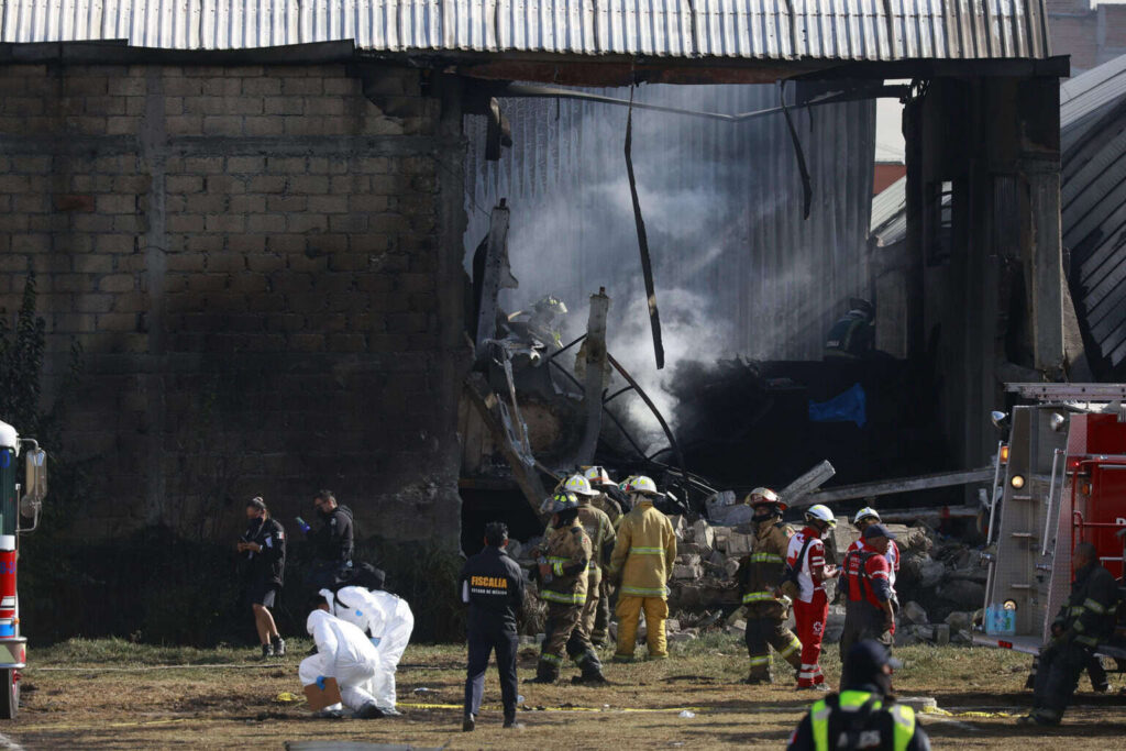 ¿Quiénes viajaban a bordo del avión que se desplomó en Toluca?