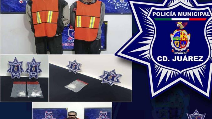 Captura a tres sujetos con más de 60 gramos de cristal