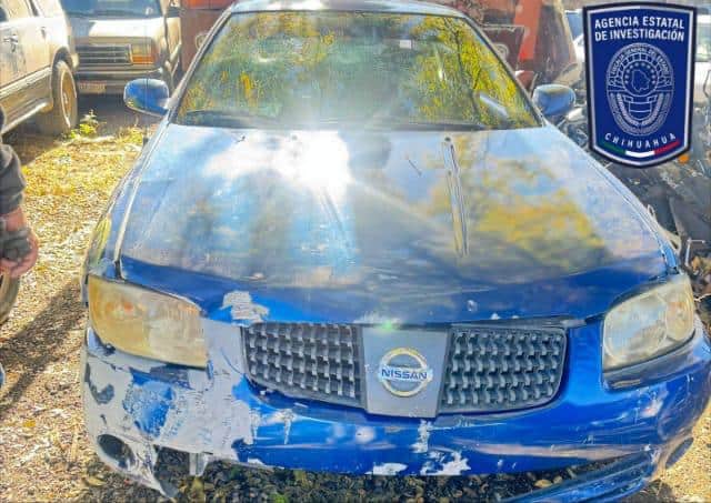 Recuperan Policías Investigadores automóvil con reporte de robo en Parral