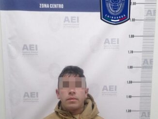 Cumplimenta AEI Zona Centro orden de aprehensión por robo agravado y secuestro exprés en la ciudad de Chihuahua