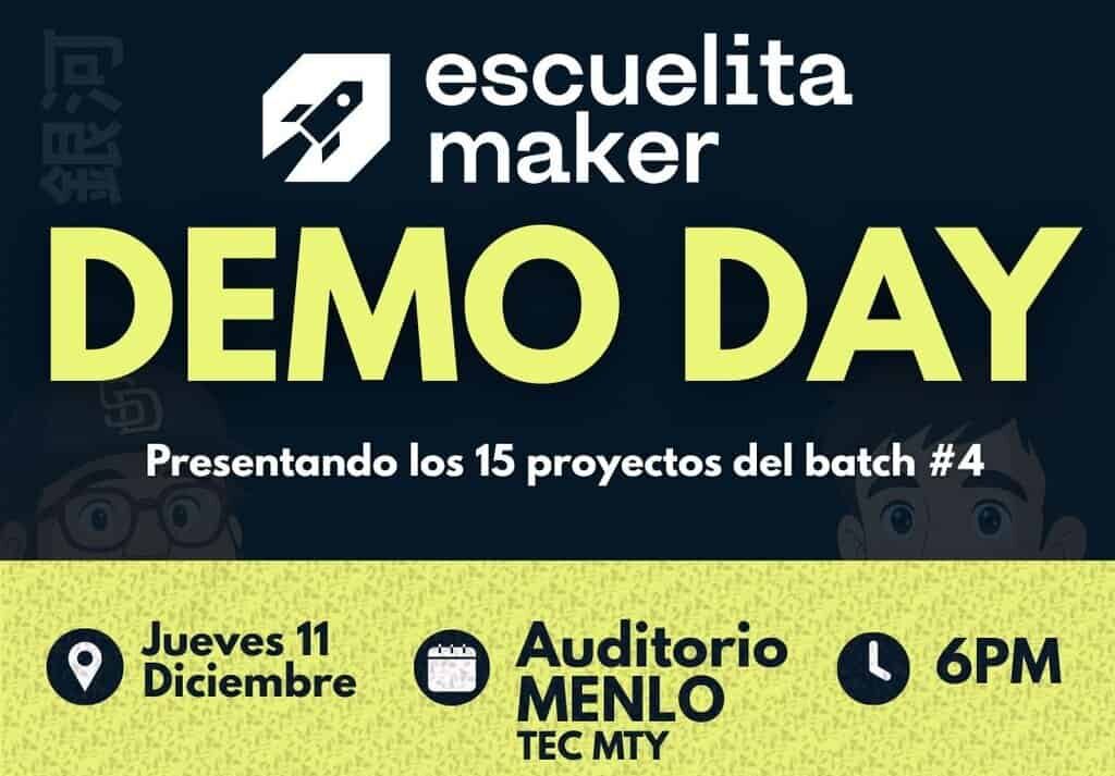 Conoce los proyectos en innovación tecnológica de emprendedores de Escuelita Maker