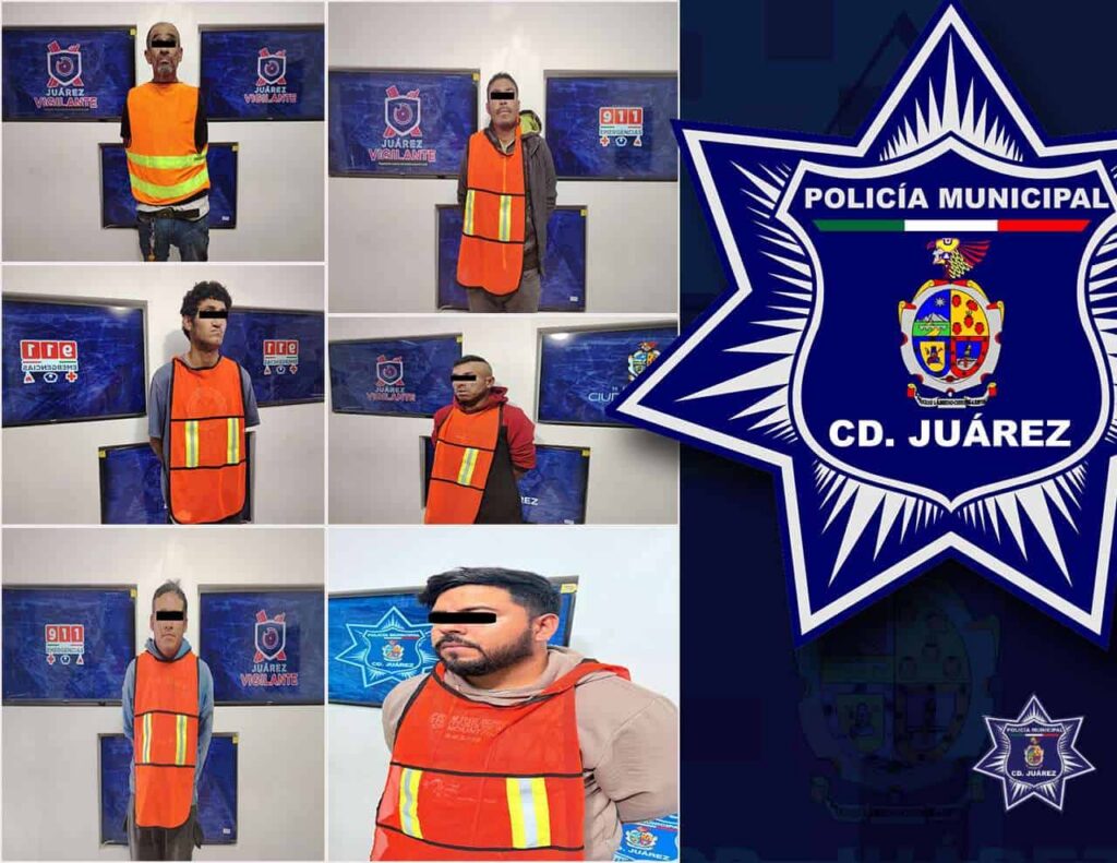 Detienen a 8 personas con orden de aprehensión
