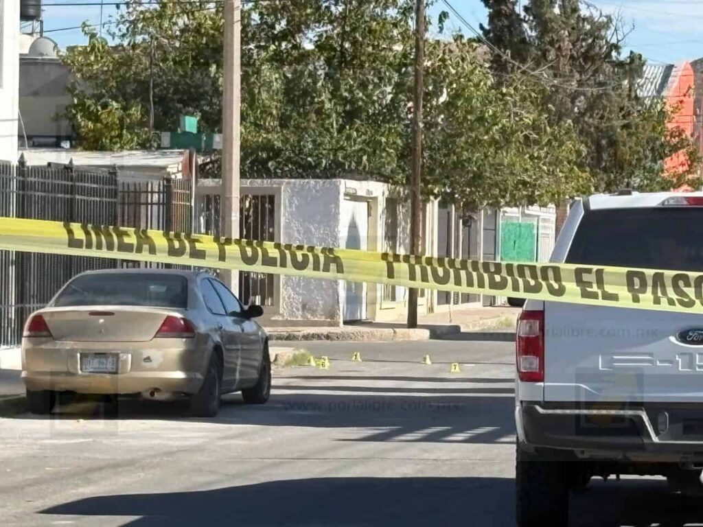 Hombre es asesinado a balazos al salir de su vivienda en la colonia Santa Rosa
