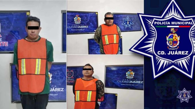 Arrestan a 3 por violencia familiar
