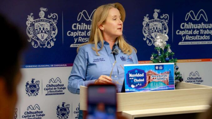 Invita Municipio al tradicional encendido del árbol “Navidad en mi Ciudad 2025”