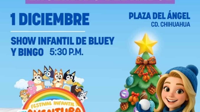 Invita Gobierno del Estado al tradicional encendido del Árbol de Navidad
