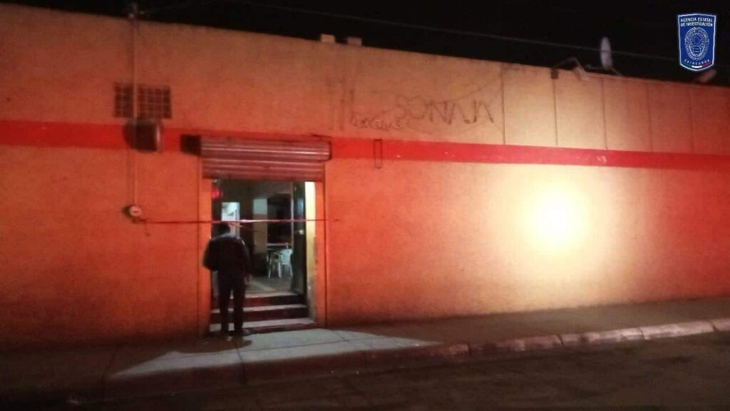 Indaga FGE Occidente homicidio de tres hombres en bar de Cuauhtémoc