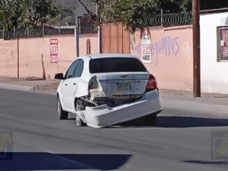 Choque entre motociclista y vehículo deja un lesionado en la avenida Palestina