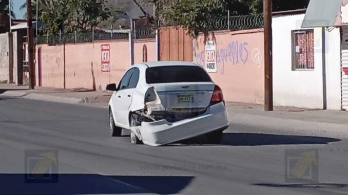 Choque entre motociclista y vehículo deja un lesionado en la avenida Palestina