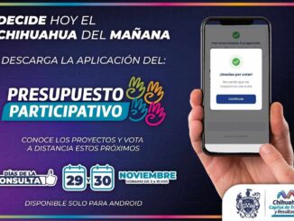 Municipio lanza aplicación para votar en el Presupuesto Participativo desde tu celular