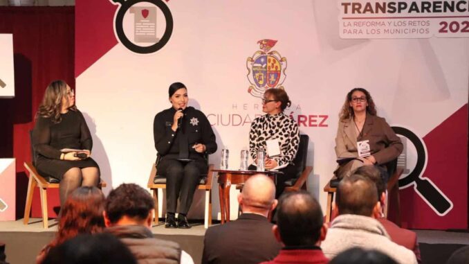 Participan agentes municipales en La reforma y los retos para la transparencia