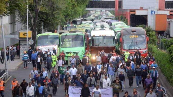 Anuncian megabloqueo en CDMX y Edomex para este lunes 24 de noviembre