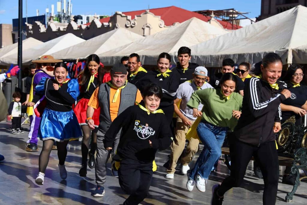 Disfrutan familias del Valentía Fest; evento del Municipio para prevenir la violencia de género