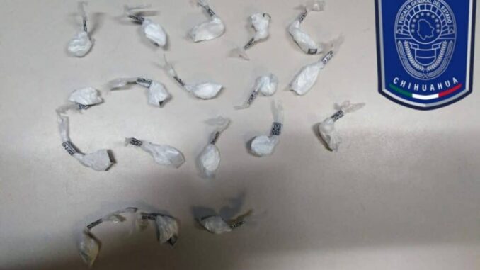 Detiene Célula BOI a pareja por posesión de narcóticos en Parral