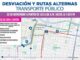 Anuncian modificaciones en rutas por desfile del 20 de noviembre