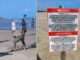Retiran letreros ilegales de playa en Tamaulipas; SRE descarta participación de EE.UU.