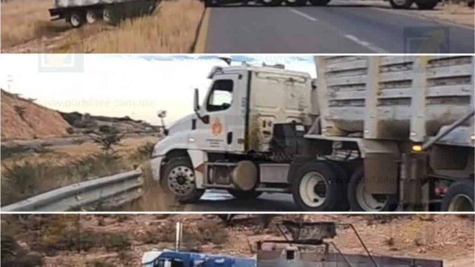 Bloqueos de sicarios tras ataque en el carril Santa Teresa
