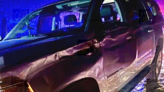 Senador Mario Vázquez se accidenta en la carretera Namiquipa–Bachíniva