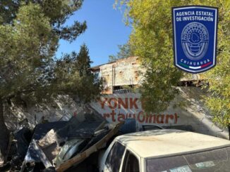 Continúa FGE Zona Sur con revisión de yonkes en Parral