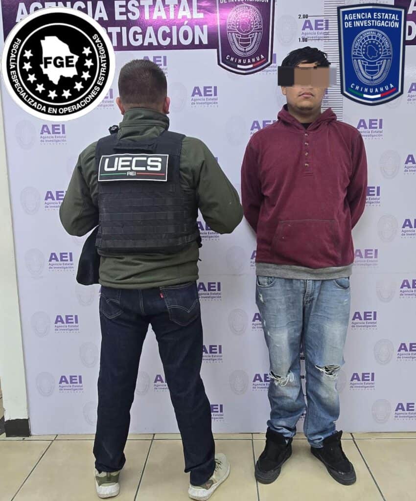 Cumplimenta Fiscalía orden de aprehensión contra presunto secuestrador de empresario en Juárez