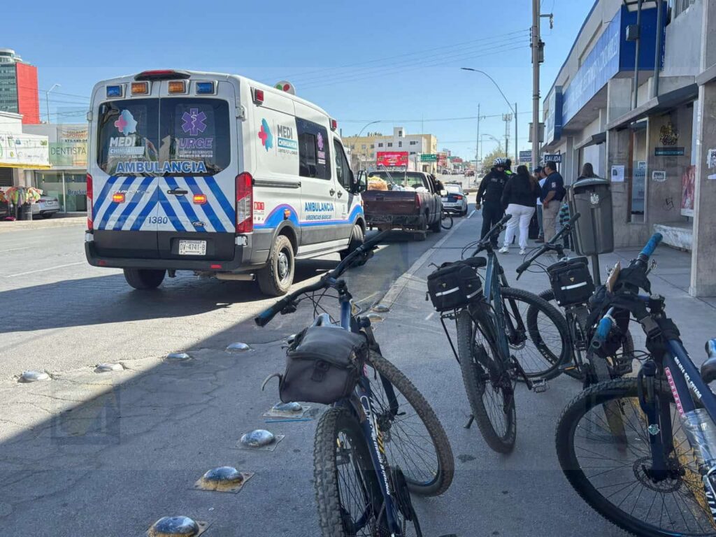 Adulto mayor es arrollado en cruce peatonal del Centro