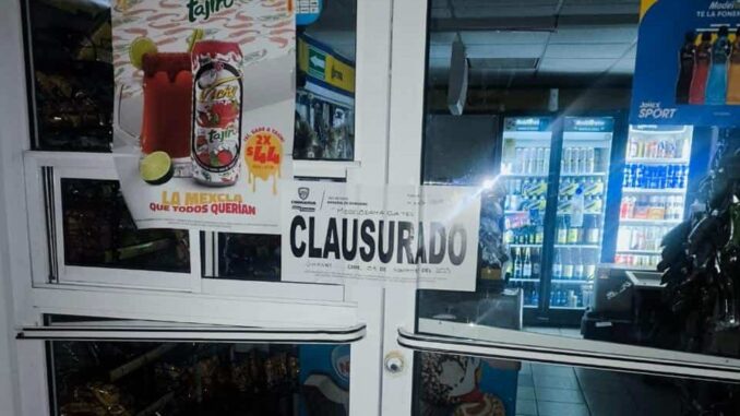 Clausura 24 establecimientos durante la última semana