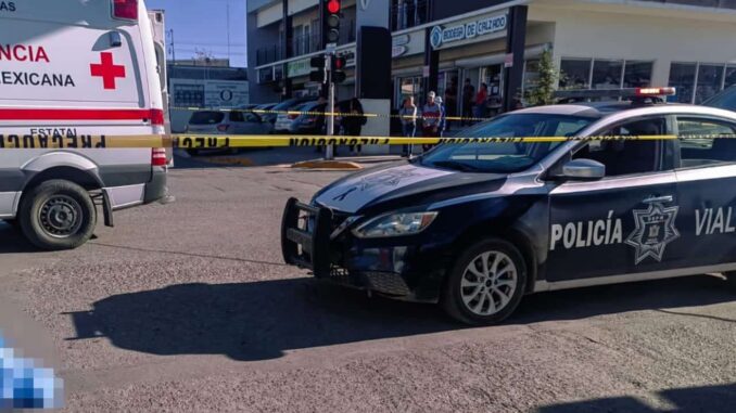 Mujer pierde la vida tras ser atropellada por camión urbano en la zona centro de Cuauhtémoc