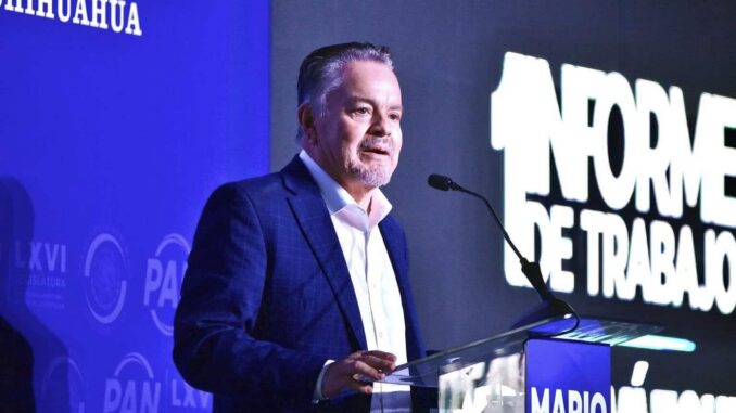 Mario Vázquez refuerza agenda por Chihuahua en su Primer Informe ante miles de ciudadanos