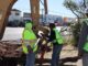 Reubica Municipio árboles en zona de construcción del paso superior Fuerza Aérea y carretera Aldama